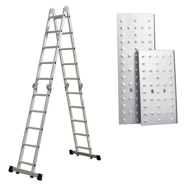 Escalera de aluminio 4 escalones